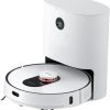 Smart Home Robot Vacuum Cleaner with mop & Automatic dust Collection White