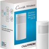 Lutron PD-OSENS-WH Caseta Smart Lighting Auto On and Off Motion Sensor, for Dimmers, Switches, and Fans Controls, No Wires Required, White