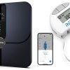 RENPHO Smart Scale, Body Fat Scale with TFT LCD and Smart Tape Measure, Body Measuring Tape for Weight Loss