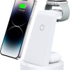 3 in 1 Charging Station for iPhone - Wireless Charger for Apple Products Multiple Devices - Charging Dock Stand for AirPods