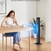 GoveeLife Smart Tower Fan for Bedroom, Floor Fan for Home with Auto-Reflect 8 Speeds by Temperature, Oscillating Room Fan for Cooling Bedroom, 4 Modes and 24H Timer Works with APP and Alexa - Image 2