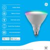 GE CYNC Smart LED Light Bulbs, Color Changing Lights, Bluetooth and Wi-Fi Lights,Compatible with Alexa and Google Home, PAR38 Outdoor Floodlight Bulbs (4 Pack) - Image 3