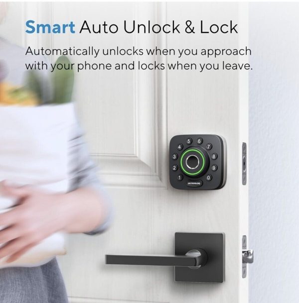 ULTRALOQ Smart Lock U-Bolt Pro Fingerprint Smart Door Lock - 7 in 1 Keyless NEW - Image 4