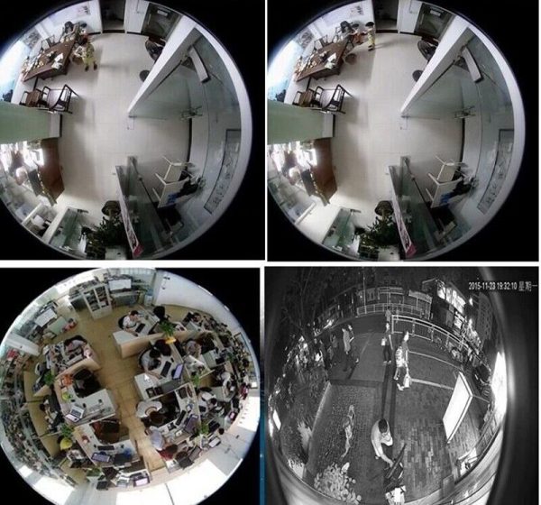 5.0MP HD AHD Camera 360 Degree Panoramic Fisheye lens IR Security Dome CAM - Image 3